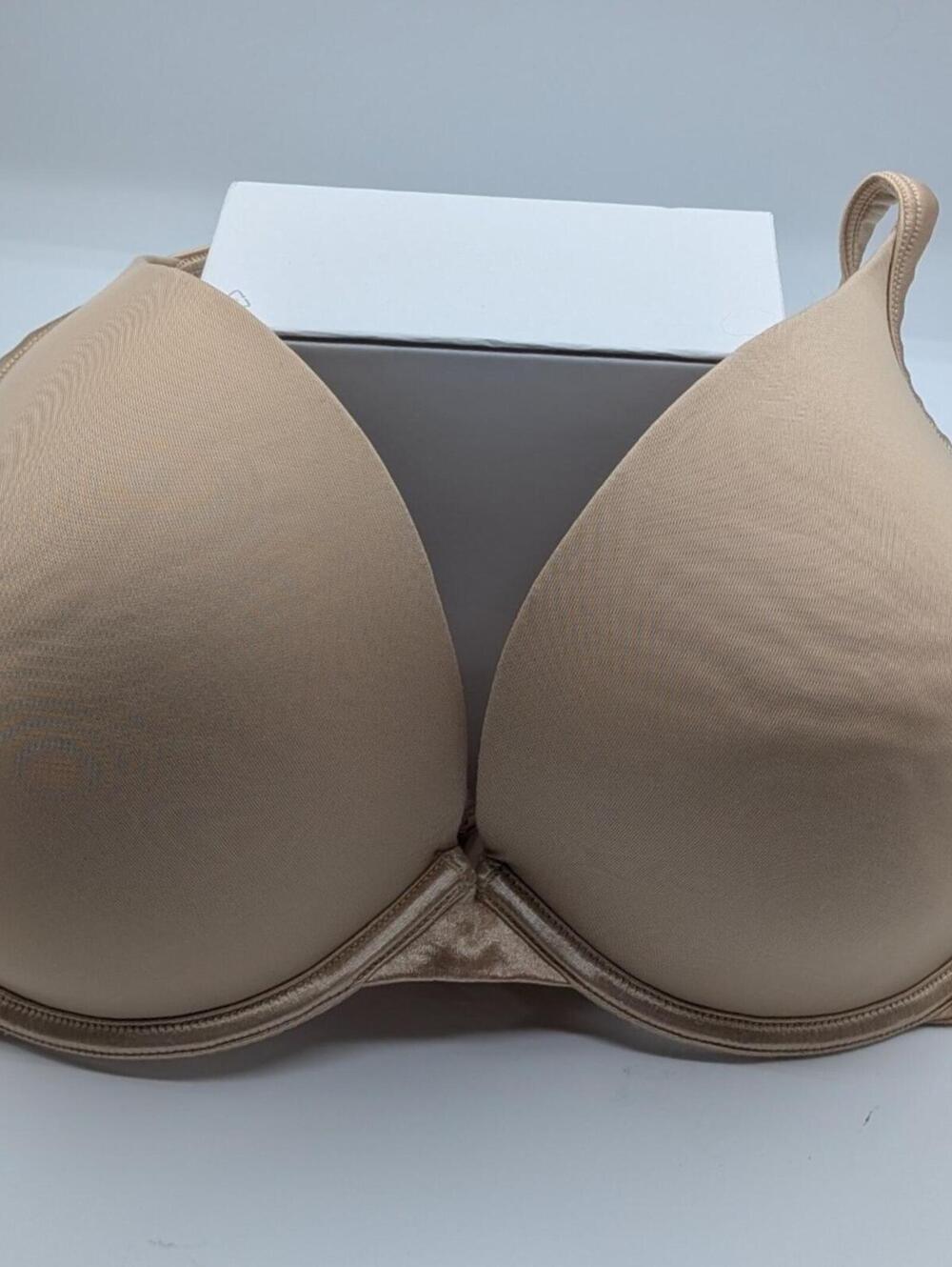 Cacique 40DD 40E Nude Beige Smooth Full Coverage Underwire T Shirt Bra
